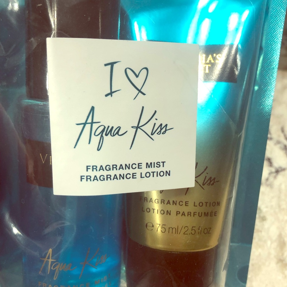 VS- I Love Aqua Kiss- Fragrance Lotion & Mist